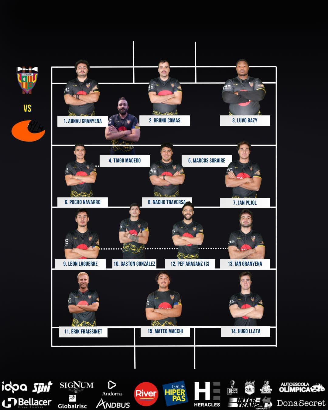El VPC Andorra s'enfronta a l'Hospitalet amb una alineació sòlida